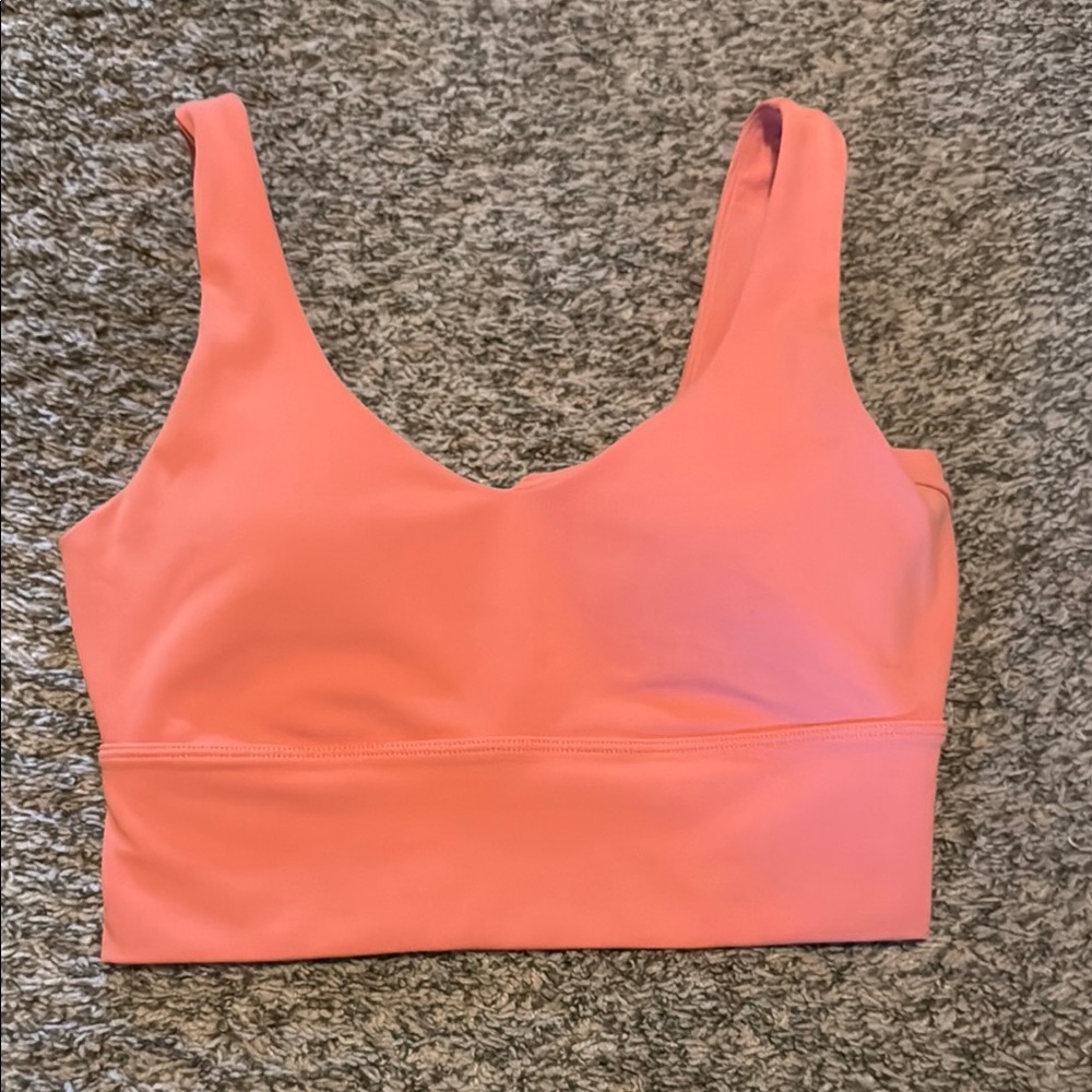 Coral Sports Bra